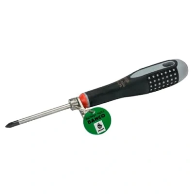 Afbeelding van Bahco Schroevendraaier ERGO™ met veiligheidsring driecomponentengreep Phillips PH3 x 200 mm 36 TAHBE 8624