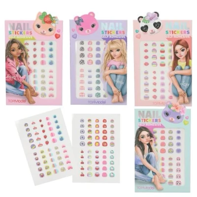 Afbeelding van Depesche TOPModel zelfklevende nagelstickers BEAUTY and ME 1 set