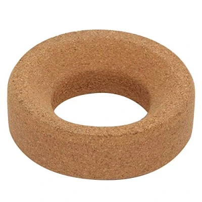 Afbeelding van AXOC Flessenhouder, laboratoriumflessenhouder, kurkstandaard, hout, duurzaam, 95 mm diameter, voor 250 1000 ml zuiger ronde kolven