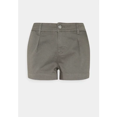 Afbeelding van Lascana Jeansshort, Dames, Maat: 42, Oliv