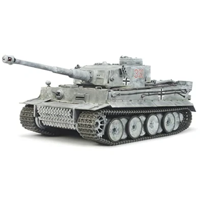 Afbeelding van Tamiya Tiger I radiografisch bestuurbaar model Tank