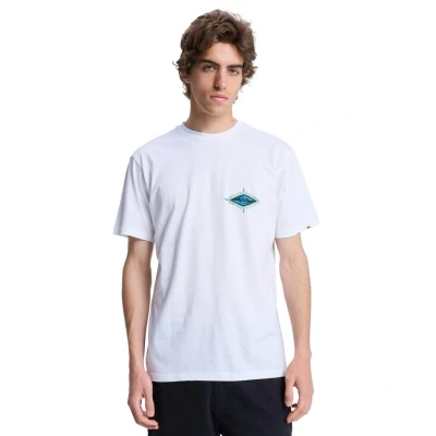 Afbeelding van Quiksilver Blast Tshirt print, Maat: Large, Wbb