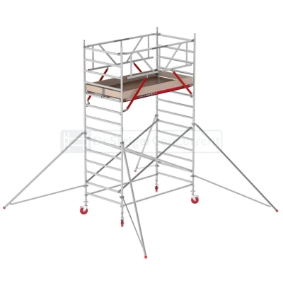 Afbeelding van Rolsteiger Altrex RS TOWER 42 SafeQuick L250xB135 5.20m werkhoogte Houten platform