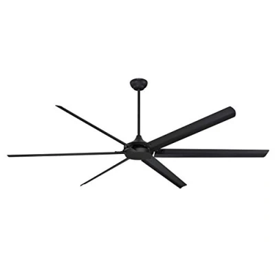Afbeelding van Westinghouse Lighting, plafondventilator, 254 cm, uitvoering in mat zwart, met afstandsbediening en DC motor