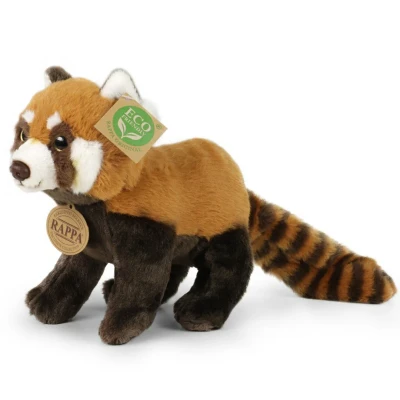 Afbeelding van Rappa knuffelpanda rood 20 cm