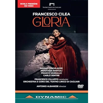 Afbeelding van Anastasia Bartoli, Francesco Cilluffo, Orchestra E Coro Del Teatro Lirico Di Cagliari Cilea: Gloria (DVD)