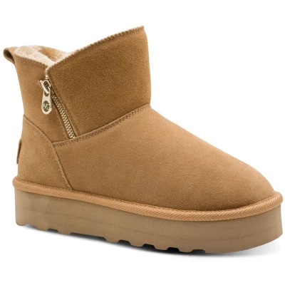 Afbeelding van Marco Tozzi Guido Maria Snowboots, Dames, Maat: 36, Cognac Schoenen