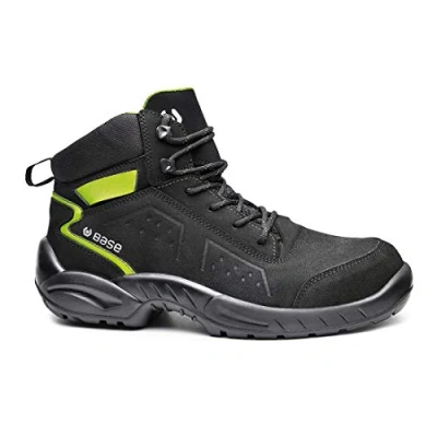 Afbeelding van Base Protection Veiligheidsschoenen S3 SRC Chester Top Werkschoenen, maat 36 49, Zwart, 37 EU