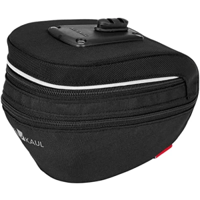 Afbeelding van KlickFix 0299XL Unisex Adult fietstas Micro Sport 200 Uitbreidbare zadeltas, zwart, 11 x 18,5 12 cm 1,5 l EU