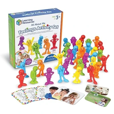 Afbeelding van Learning Resources LER3368 Alle Over Mij Gevoelens Werkzaamheid 54 Stukken Set, Veelkleurig