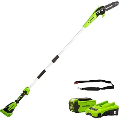 Afbeelding van Greenworks Stokzaag 40V Met Accu En Lader