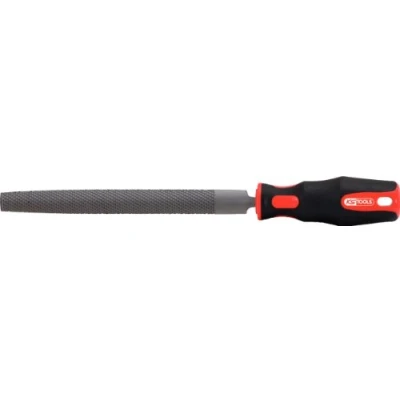 Afbeelding van KS Tools 157.0126 Vijl, halfrond model, vorm E, 250mm, klap1