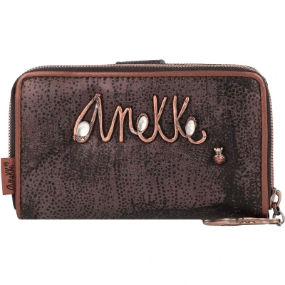 Afbeelding van Anekke Rifd Mediano Land portemonnee, functioneel design, afmetingen: 15/10/3 cm, accessoires en voor dames, Diverse
