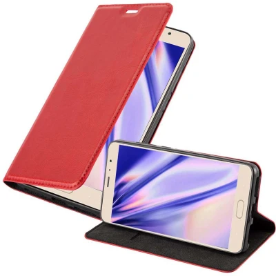 Afbeelding van Cadorabo Hoesje geschikt voor Xiaomi RedMi PRO in APPEL ROOD Beschermhoes Case magnetische sluiting Cover