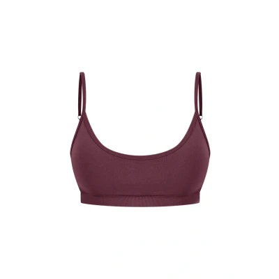 Afbeelding van Smilodox BH Layne Bustier, Dames, Maat: XS, Dunkel lila