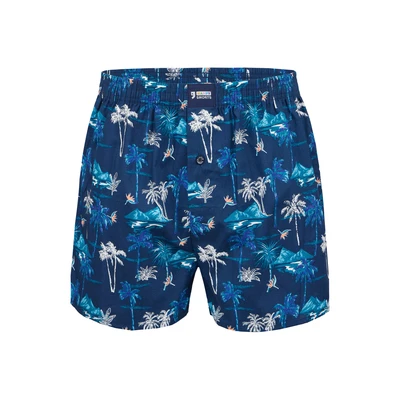 Afbeelding van Happy Shorts WIDE Mouse WITH Hearts Boxershort, Heren, Maat: Medium, Island