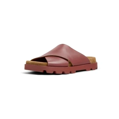 Afbeelding van CAMPER Dames Brutus K201321 X Strap sandaal, Rood 018, 41 EU, EU