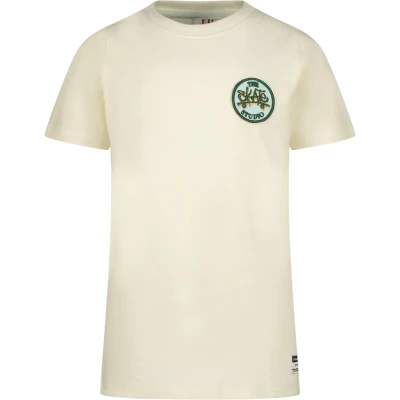 Afbeelding van Vingino Hanyi Tshirt print voor kinderen, Maat: 116, Cloud white