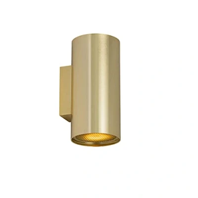 Afbeelding van QAZQA Design wandlamp goud rond 2 lichts Sab Honey