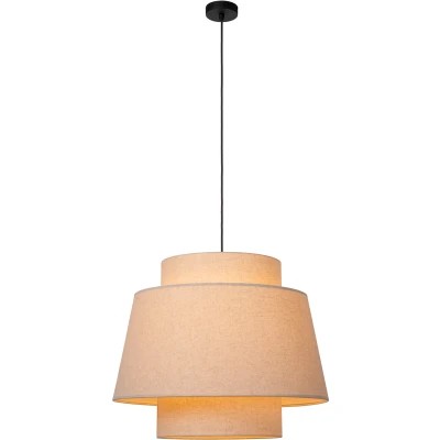 Afbeelding van Lucide TRIBUTE Hanglamp Ø 60 cm 1xE27 Beige