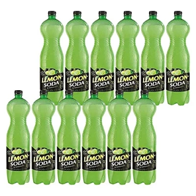 Afbeelding van 12 x Oransoda PET 1 L Campari fles Orange Soda Limonade Italiaans