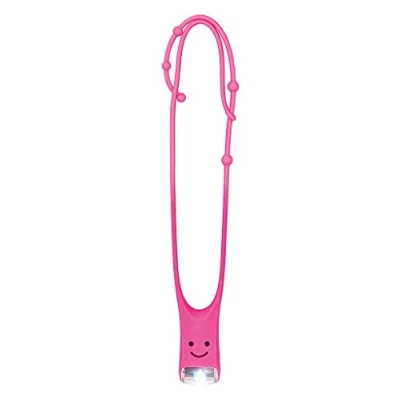 Afbeelding van moses. Lese Buddy leeslamp voor kinderen, multifunctionele in roze, zaklamp om te hangen, siliconen,