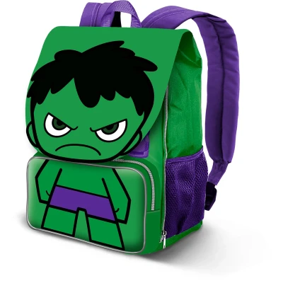 Afbeelding van Hulk Angry EXP Uitbreidbare rugzak, Groen, 30 x 45 cm, inhoud 28 l, Eén maat, Rugzak Boos