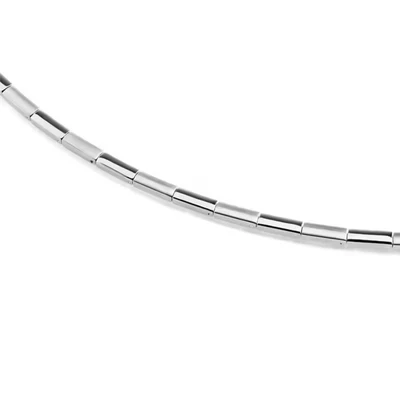 Afbeelding van Boccia 0866 01 Ketting titanium zilverkleurig 45 cm