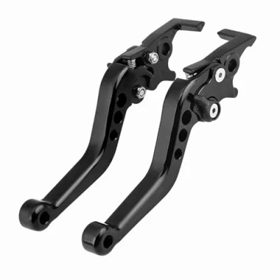Afbeelding van Keenso Koppelingsremhendel universele remhendel voor motorfiets dubbele schijf (zwart) accessoires motorfietsen Hendel Mt07