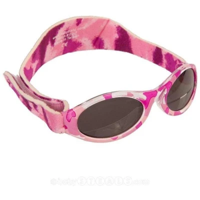 Afbeelding van Baby BANZ zonnebril roze camo (0 2 jaar)