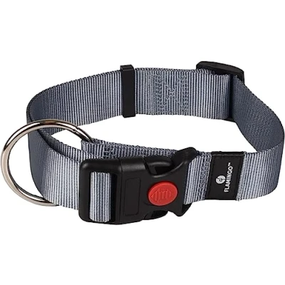Afbeelding van Halsband Ziggi Grijs