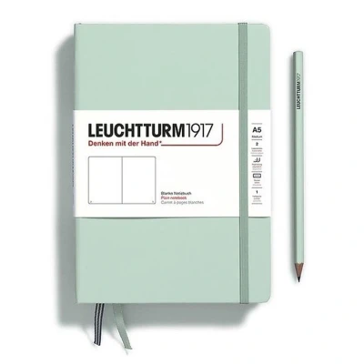 Afbeelding van Leuchtturm Notitieboek A5 Softcover Mint Green Blanko