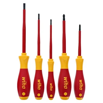 Afbeelding van Wiha 32084 Geïsoleerde sleuf en kruiskopschroevendraaierset, 5 stuks