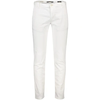 Afbeelding van Alberto Rob T400 Dynamic Chino Wit maat W 31 L 34 Heren met Slim fit Pasvorm Super stretch