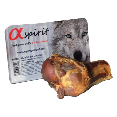 Afbeelding van 120g Hambot Half ca. Alpha Spirit Hondensnacks