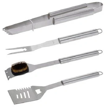 Afbeelding van BBQ gereedschapsset 4 delig