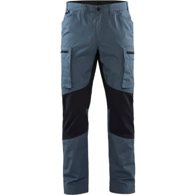 Afbeelding van Blaklader Service werkbroek met stretch 1459 1845 Gevoelloos blauw/Donkerblauw C46