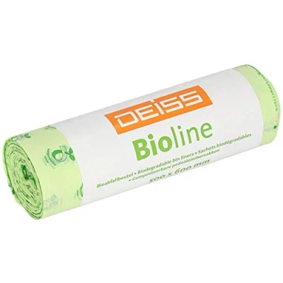 Afbeelding van Bioline DEISS Biologisch Afvalzakken, composteerbaar, 20 stuks