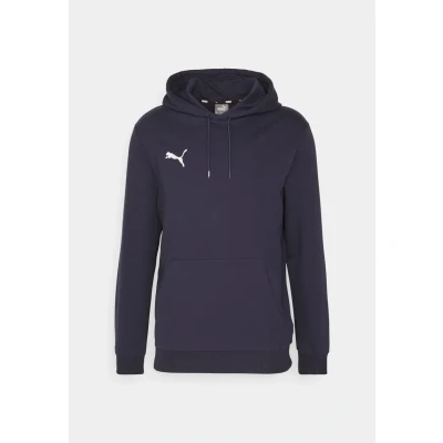 Afbeelding van Puma Teamgoal Casuals Hoody Hoodie, Heren, Maat: Small, Navy/white