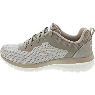 Afbeelding van Skechers Bountiful Quick Path dames sneakers beige Maat 42 Extra comfort Memory Foam