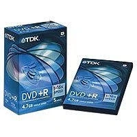 Afbeelding van TDK DVD+R 4,7GB SINGLE SIDED 1 16x Speed