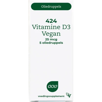Afbeelding van AOV 424 Vitamine D3 25 mcg vega
