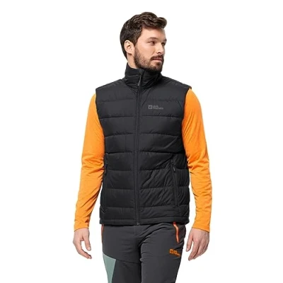 Afbeelding van Jack Wolfskin Ather Bodywarmer, Heren, Maat: Medium, Black