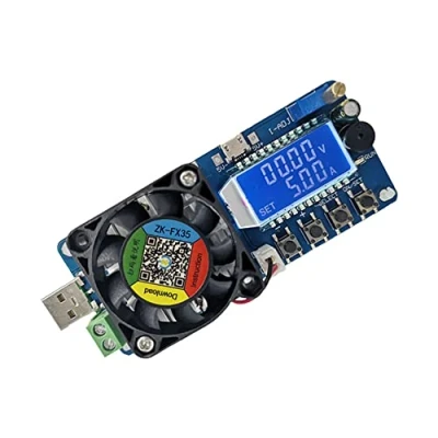 Afbeelding van WANGCL DC elektronische lasttester FX35 5A 35W constante stroom USB stroomdetector batterijcapaciteit tester instelbare weerstand LCD display