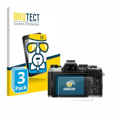 Afbeelding van BROTECT Screenprotector voor Olympus OM System 5 Mark II Folie Beschermfolie Beschermglas transparant (3 Stuks)