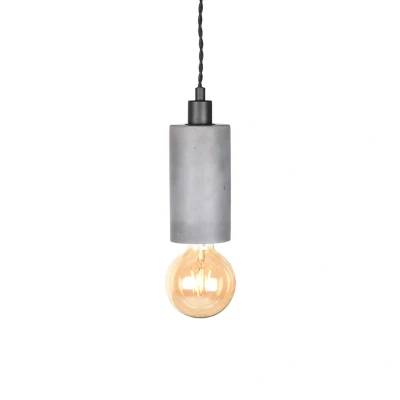 Afbeelding van LABEL51 Fresco hanglamp 1L 8x8 cm Beton grijs