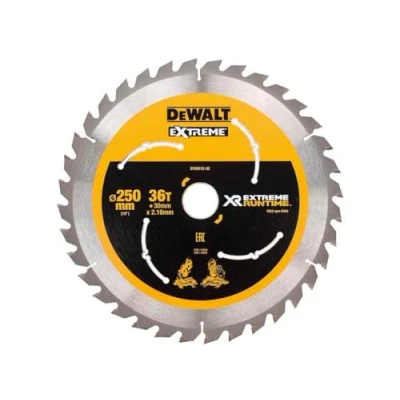 Afbeelding van DeWalt Accessoires DT99572 XR Cirkelzaagblad 250x30mm 36 tands QZ