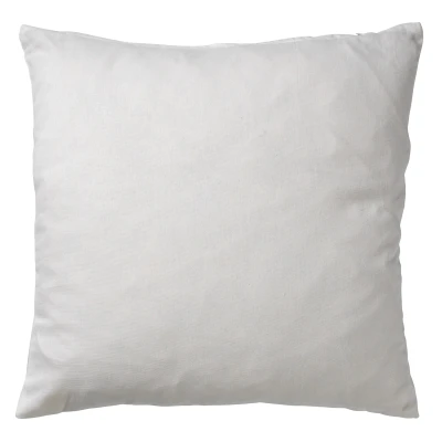 Afbeelding van Dutch Decor JAMES Kussenhoes 45x45 cm duurzaam katoen effen kleur Snow White wit