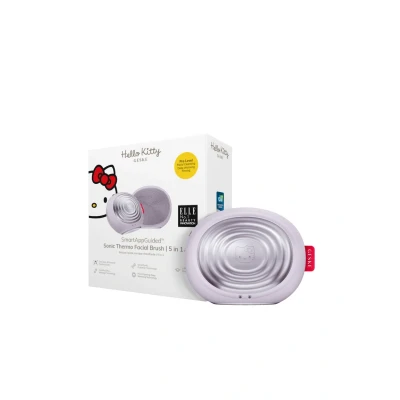 Afbeelding van Geske Sonic Thermo Facial Brush 5 IN 1 Huidverzorgingstool, Maat: One Size, Hello kitty purple