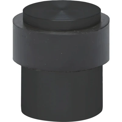 Afbeelding van Deurstopper AXA 35 x 40 mm (RVS, Rubber, Vloermontage, Mat zwart)